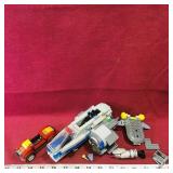 Lot Of 2 Lego Vehicles & Pieces