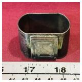 Silver-Plate Engraved Napkin Ring (Antique)