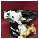 Ceramic Top Hat Ashtray (Vintage)