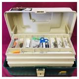 Plano 3-Tier Tacklebox Filled With Fishing Items