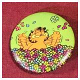 Garfield Button (Vintage) (Small)