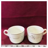 Pair Of Ceramic Coffee Cups (Made In England)