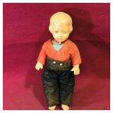 Plastic Doll (Vintage) (7 1/2" Tall)