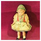 Plastic Doll (Vintage) (5 1/2" Tall)