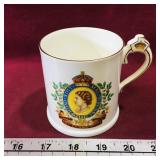 1953 Queen Elizabeth II Coronation Souvenir Mug