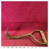 Iron Pulp Hook (Antique) (4 1/4" x 11" x 5 1/2")