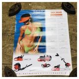 2007 Dolmar Advertising Calender / Poster