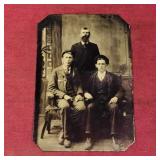 Antique Tin Photograph
