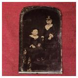 Antique Tin Photograph