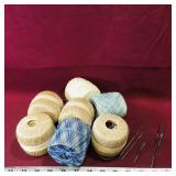 Crochet Cotton Spools & Crochet Hooks
