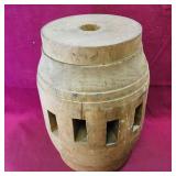 Wooden Wagon Wheel Hub (Antique)