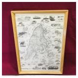 Grand Manan Sketch Map (Vintage)