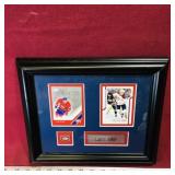 Framed Lars Eller NHL Hockey Cards (10" x 12")