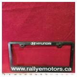 Rally Motors Hyundai License Plate Frame