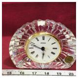 Staiger Lead Crystal Clock (Made In Germany)