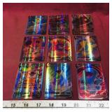 Lot Of 9 Pokemon 2020 Hologram Trading Cards