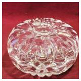 Small Glass Dresser Container (Vintage)