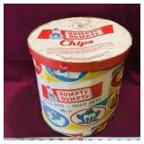 Large Humpty Dumpty Cardboard Chips Container