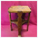 Small Oak End Table (Vintage)