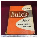 1957 Buick Vehicle Body Maintenance Manual