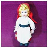 Small Plastic Doll (Vintage) (4 1/2" Tall)