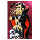Plastic Dracula Halloween Decoration