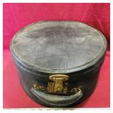 Large Handled Hat Box (Antique)