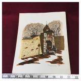 Watercolor Art Sketch (8" x 10")
