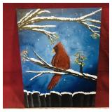 Signed Oil On Board Painting (16" x 12")
