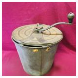 Large Metal Butter Churn (Vintage)