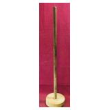 Wooden Butter Dasher (Vintage) (31 1/2" x 7")