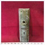 Large Metal Door Handle Plate (Vintage)