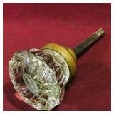 Glass Door Knob (Vintage)