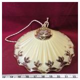 Glass Ceiling Light Cover (Vintage)