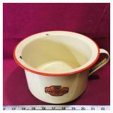 Harvest Gem Enamelled Chamber Pot (Antique)