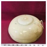 Glass Ceiling Light Cover (Vintage)