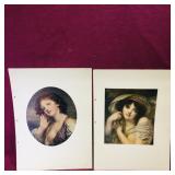 Lot Of 2 Art Prints (Vintage) (15" x 11")