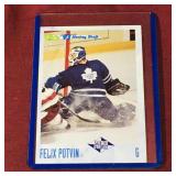 1993 Classic Games Felix Potvin NHL Hockey Card