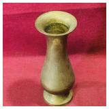 Brass Flower Vase (5 1/4" Tall)