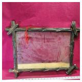 Wooden & Glass Art Frame (Antique)