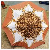 Rose Pattern Umbrella (Vintage)