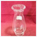 Glass Oil Lamp Chimney (Vintage) (9" x 4")