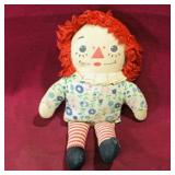 Raggedy Ann Plush Doll (Vintage) (Small)