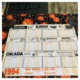 1994 Surrette Advertising Poster Calender