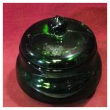 Glass Dresser Container (3 1/2" x 3 1/4")