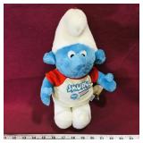 1981 Smurf Plush Doll (12 1/2" Tall)