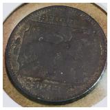 1943 Belgium 1 Franc Coin