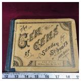 The Gem Of Gems 1889 Sunday School Book