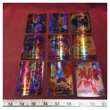 Lot Of 9 Pokemon 2020 Hologram Trading Cards