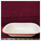 Enamelled Bread Dish (Vintage)